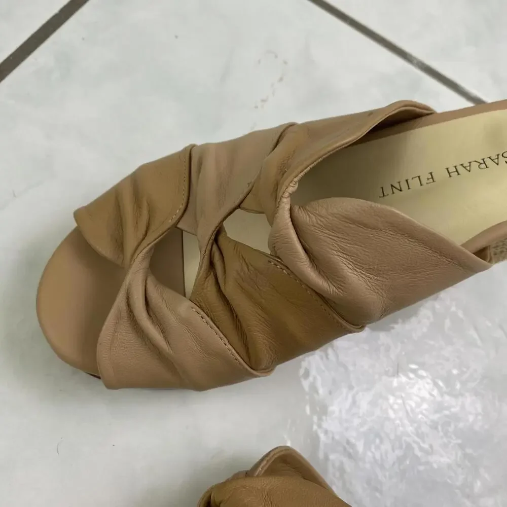 SARAH FLINT the perfect Arabesque wedge heel sz 5.5
